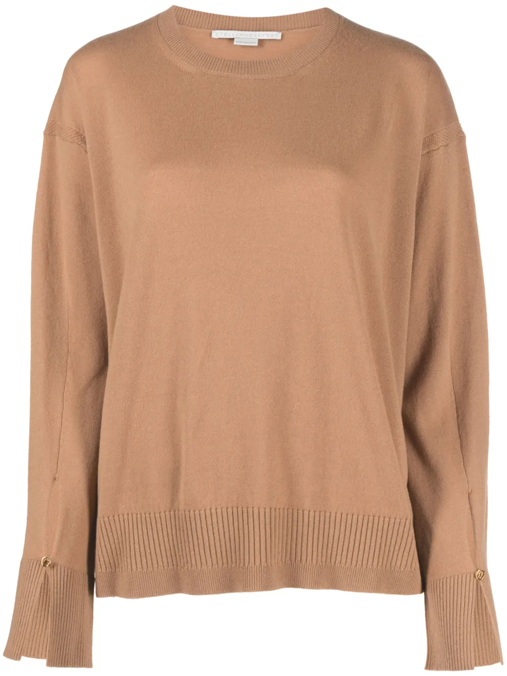 Stella McCartney Fijngebreide trui Beige