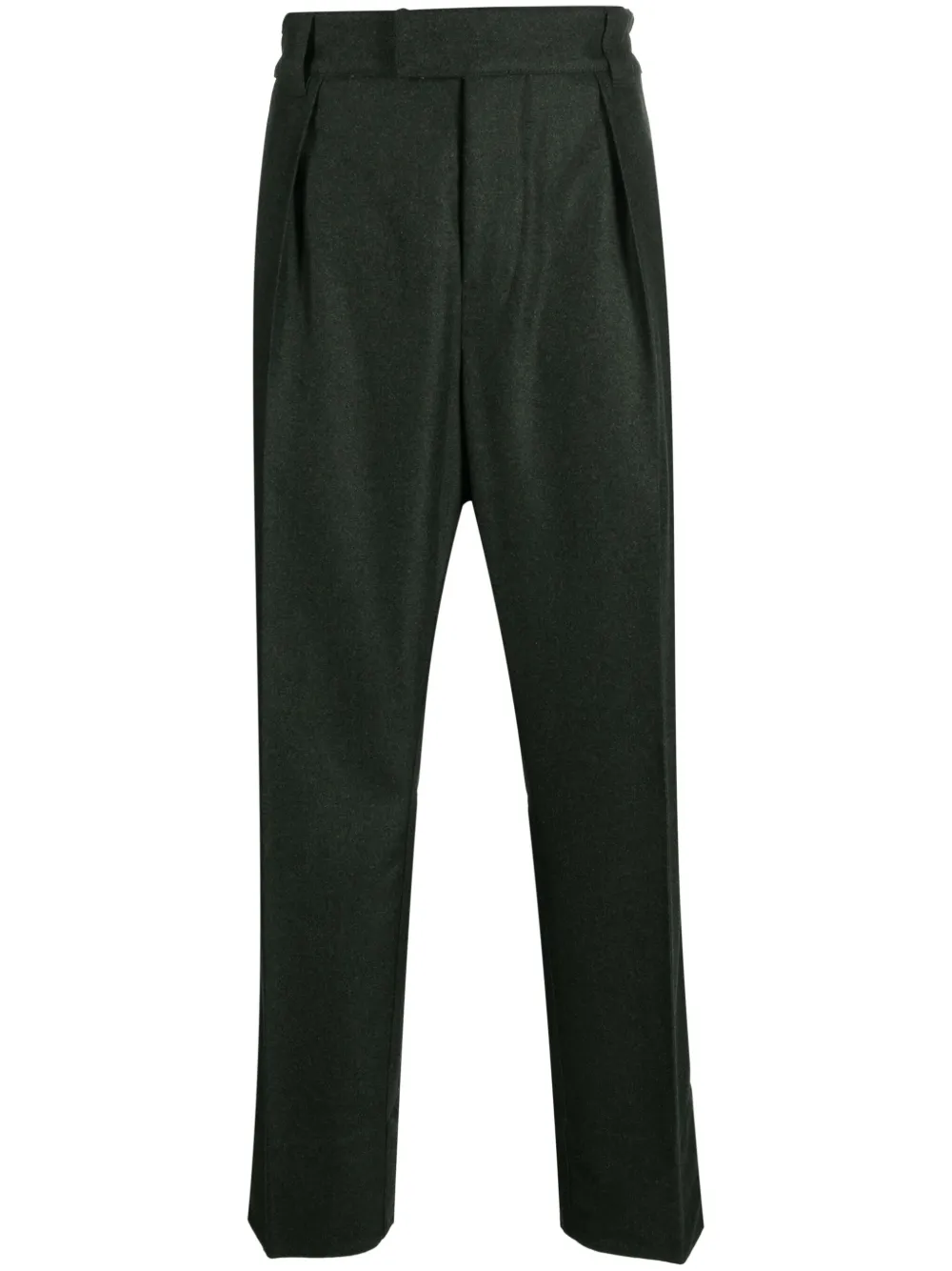 Loro Piana Pantalon met geplooid detail Grijs