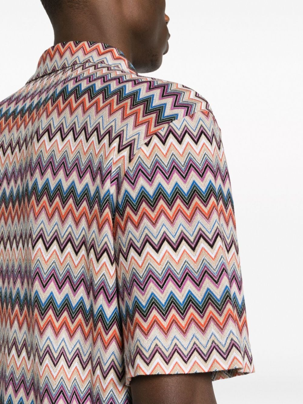 Missoni Overhemd met korte mouwen Paars