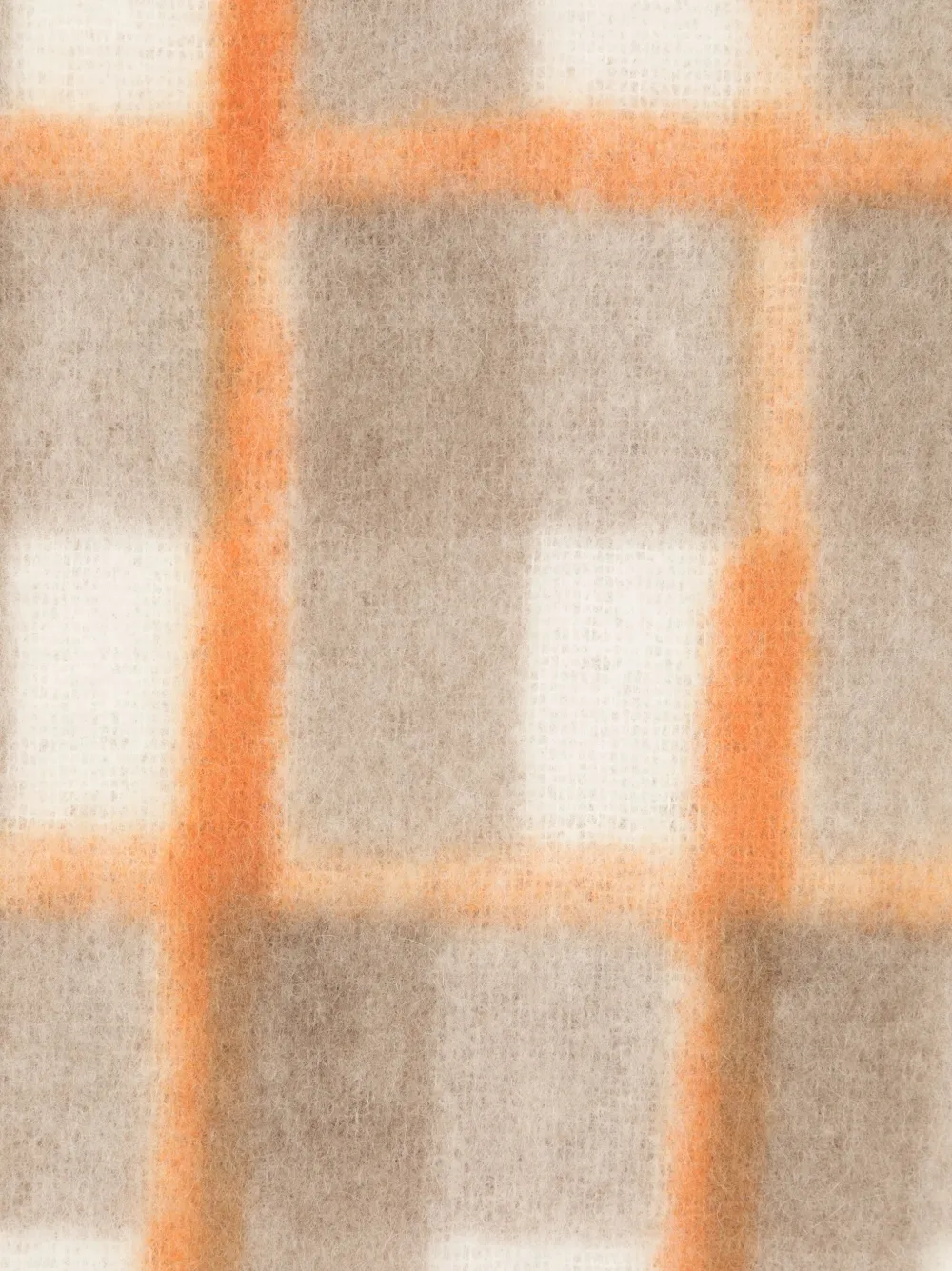 Faliero Sarti Asterix fringed scarf - Oranje