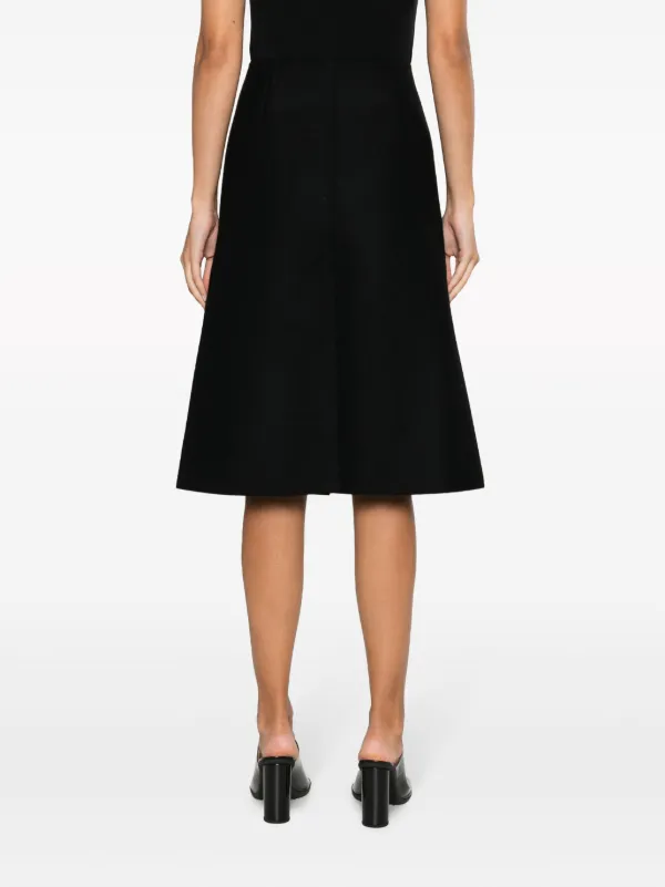 スカート LANVIN Women Mid Skirts RWST0003 BLACK Luxury Skirts for Women - Lanvin