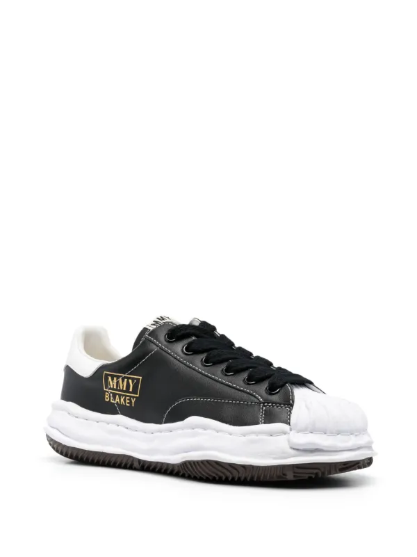 Maison MIHARA YASUHIRO Blakey logo-patch Sneakers | Black | FARFETCH
