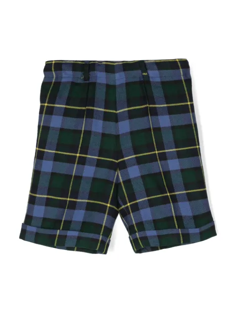 Siola Ulivo check-pattern shorts 