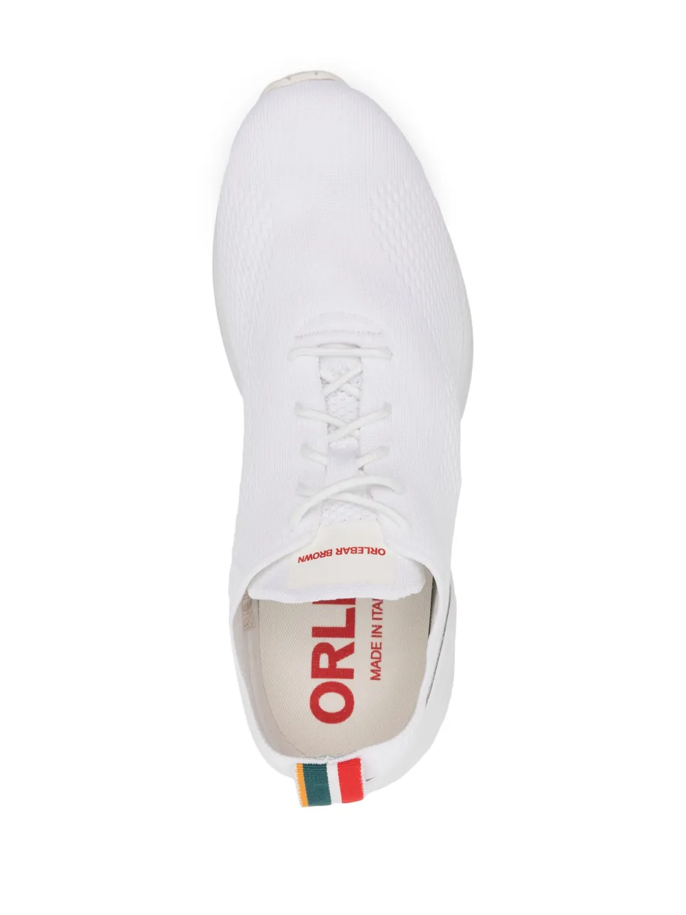 Orlebar Brown Somerled Knitted Sneakers In White