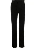 Zegna corduroy straight-leg trousers - Black