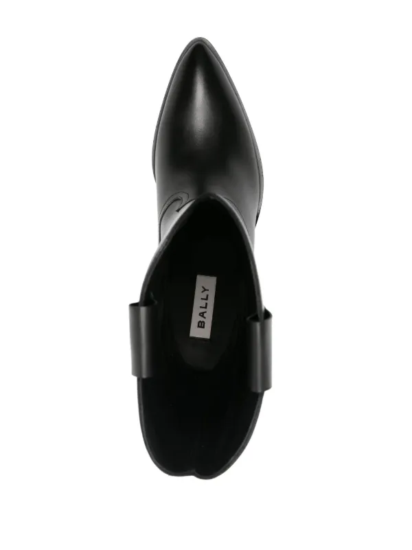 VIP【関税送料無料】希少 Bally Lavyn Leather Boots ブーツ Bally Lavyn 95mm Leather Cowboy Boots | Black | FARFETCH