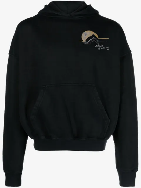 RHUDE Awakening graphic-print cotton hoodie