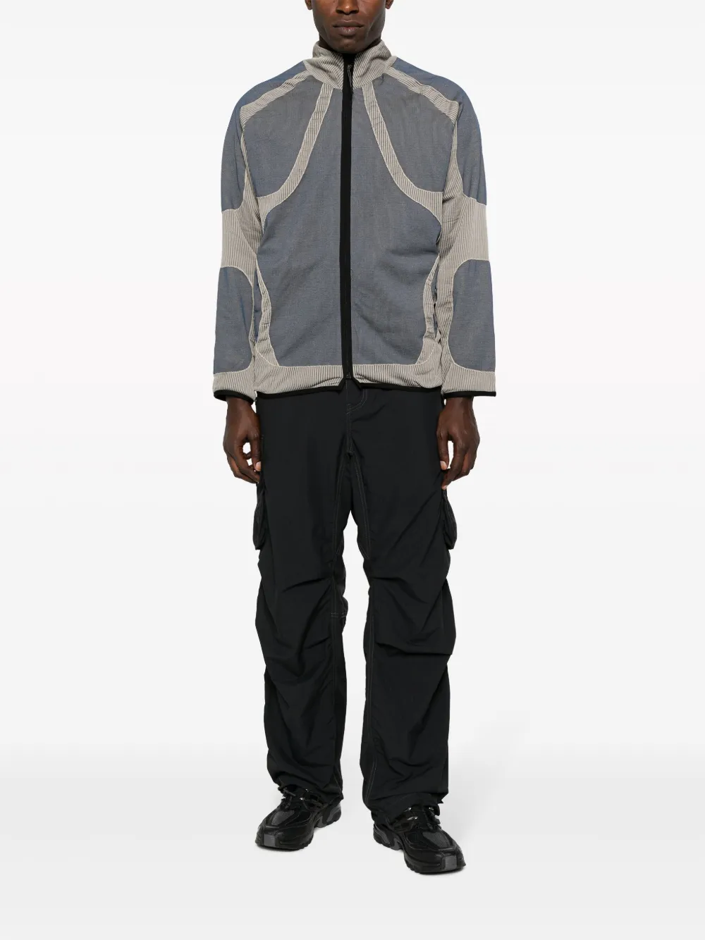 J.LAL panelled bomber jacket | Bomber Jackets | Image 2