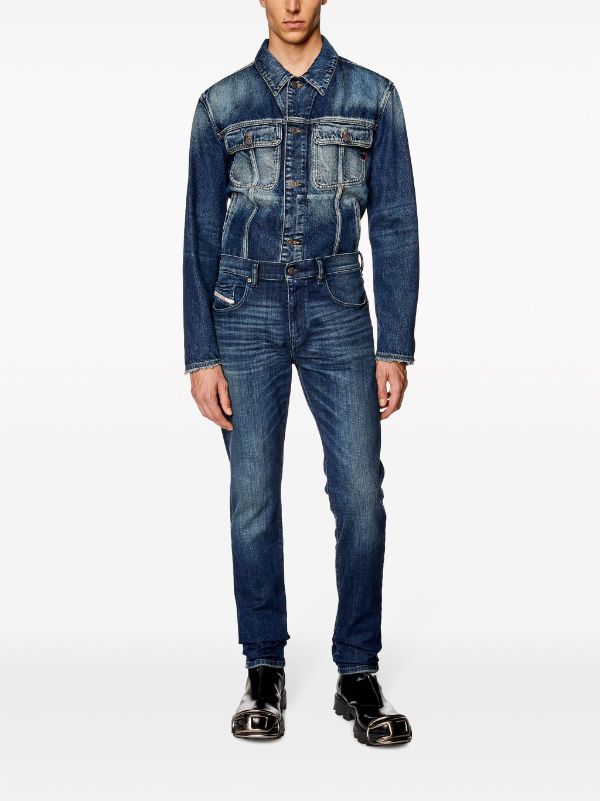 Diesel 2019 D-Strukt 09H35 slim-cut Jeans - Farfetch