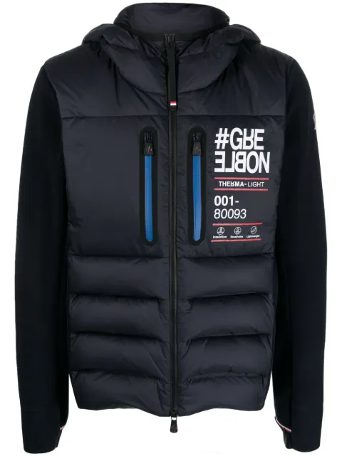 Moncler Grenoble フーデッド キルティングジャケット