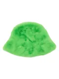 Jakke Hattie faux-fur bucket hat - Green