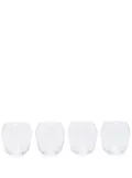 Ann Demeulemeester X Serax Billie transparent-design glasses - White