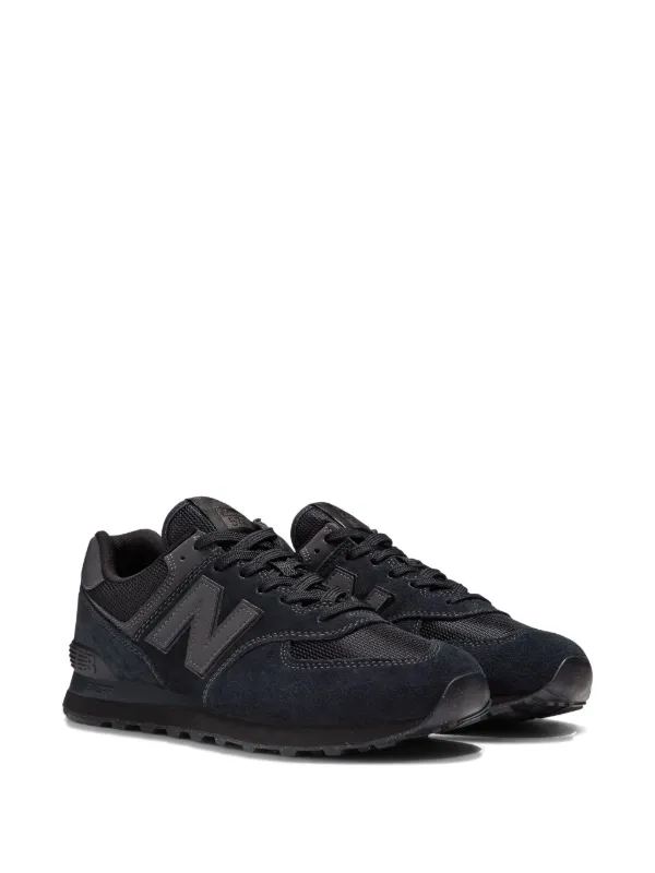 New Balance 574 Core Sneakers | Black | FARFETCH ZA