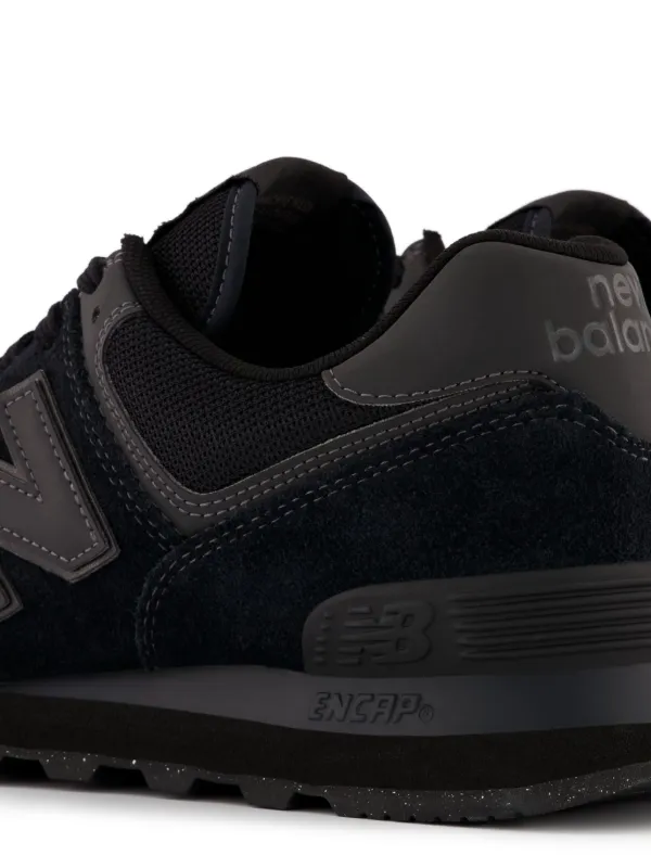 New Balance 574 Core Sneakers | Black | FARFETCH JO