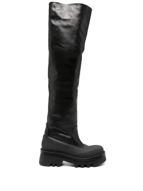 Chloé Raina 50mm thigh-high leather boots