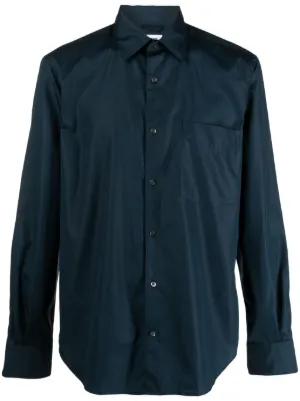 Fay Camisa De Algodão | Azul | FARFETCH BR