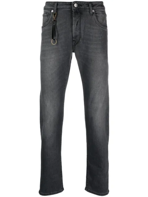 Incotex vaqueros slim de talle medio