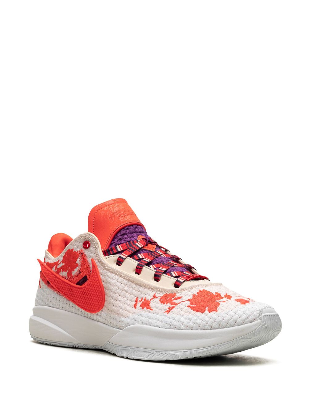 Shop Nike X Mimi Plange Lebron 20 "ceremony" Sneakers In White