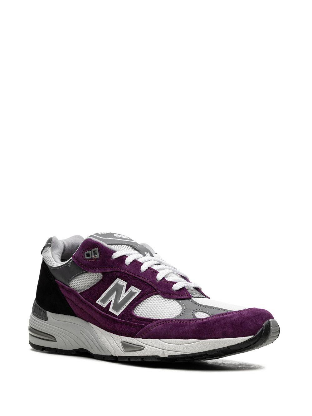 Shop New Balance 991 Made In Uk "grape Juice" Sneakers In Purple