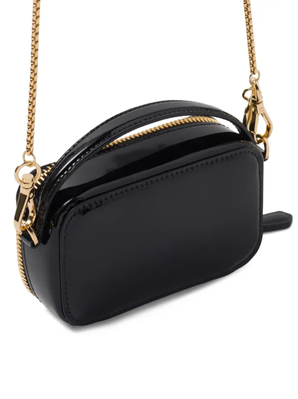 Prada Leather Mini Pouch | Black | FARFETCH