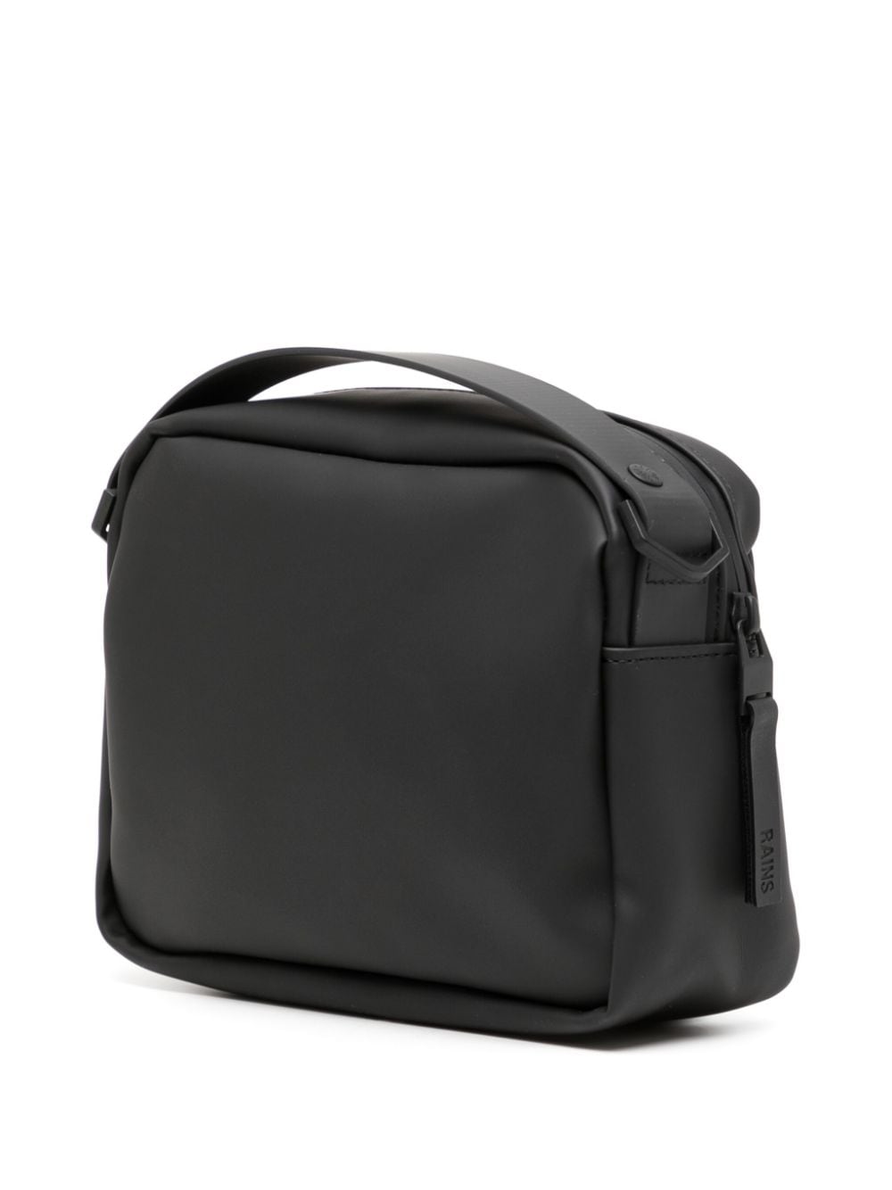 Shop Rains Box W3 Waterproof Crossbody Bag In Black