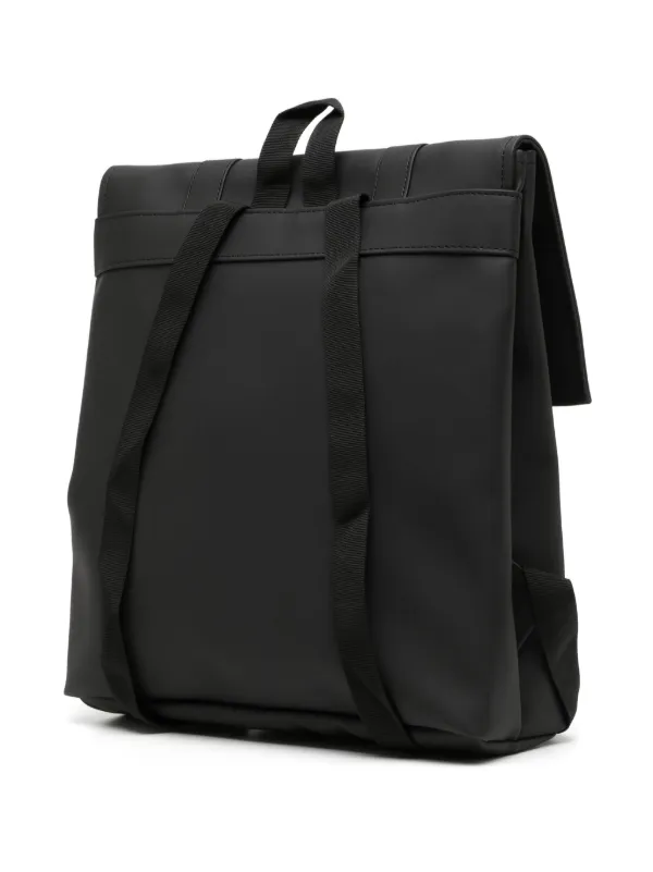 【関税込み】Msn Mini Backpack - RAINS - Synthetic - Black Rains MSN Mini Backpack | Black | FARFETCH