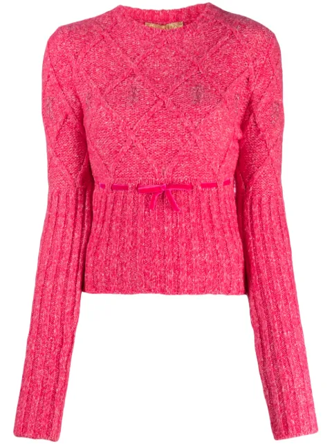 CORMIO floral-embroidered sweater