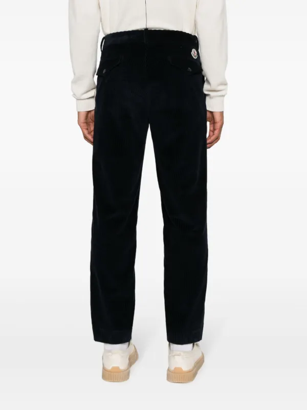 Moncler コーデュロイパンツ | ブルー | FARFETCH JP
