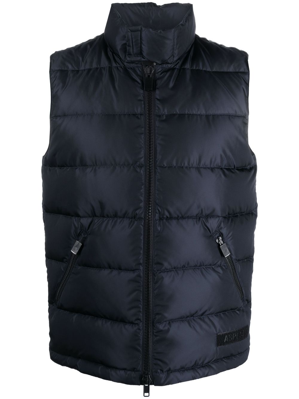 ASPESI logo-patch Padded Gilet - Farfetch