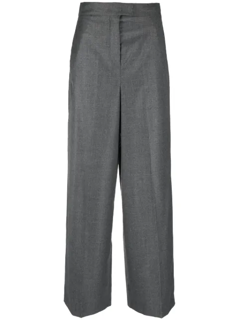 FENDI palazzo wool trousers