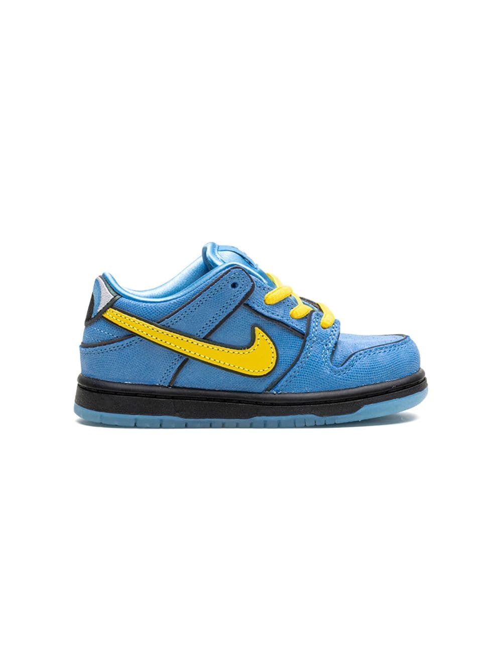 Shop Nike Powerpuff Girls Sb Dunk Low "bubbles" Sneakers In Blue