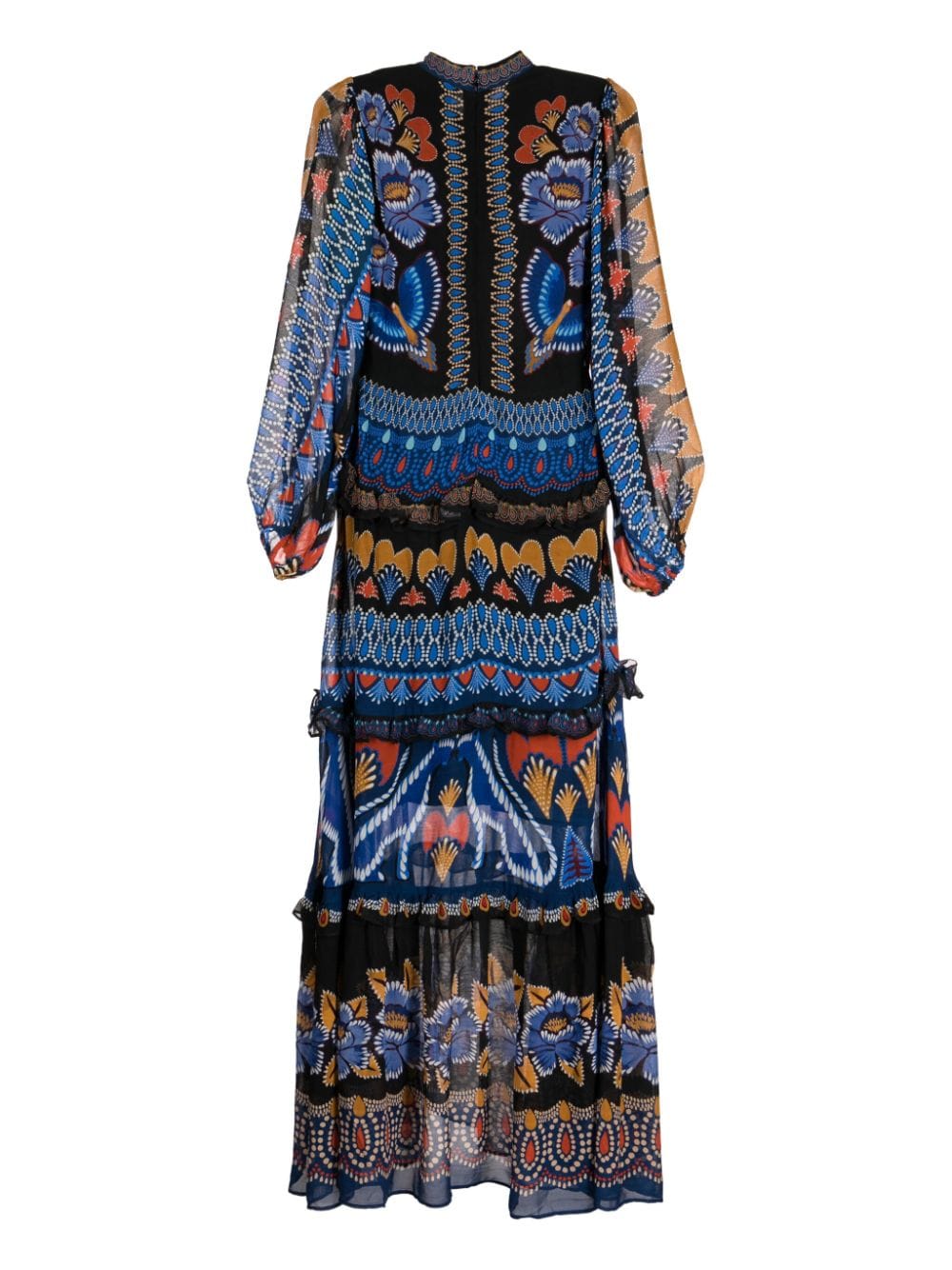 FARM Rio Ainika paisley-print maxi dress - Veelkleurig