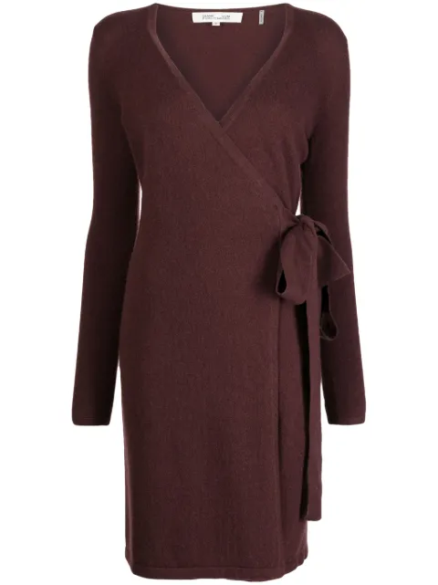 DVF Diane von Furstenberg Linda wrap V-neck minidress