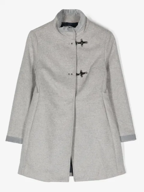 Fay Kids funnel-neck wool blend duffle coat