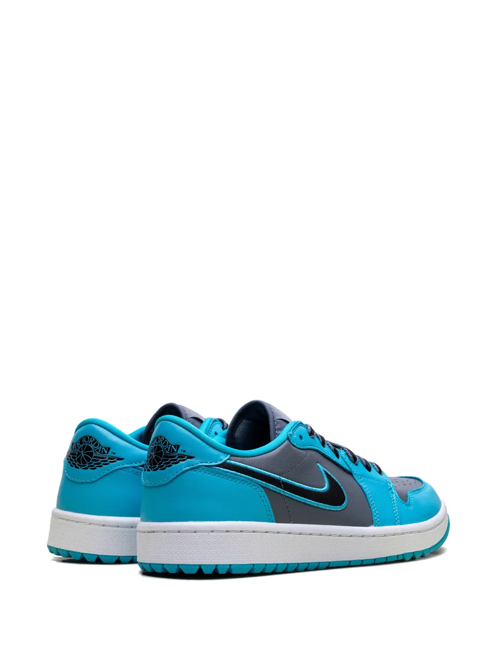 Jordan Air 1 low-top sneakers met logo Blauw