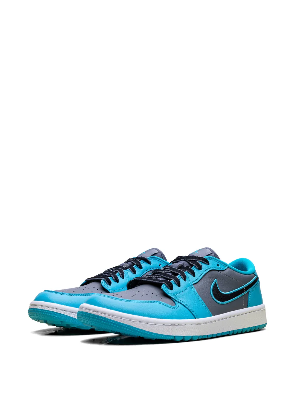 Jordan Air 1 low-top sneakers met logo Blauw