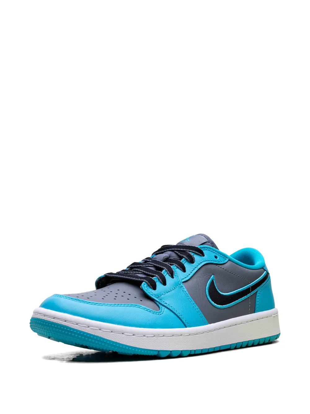 Jordan Air 1 low-top sneakers met logo Blauw