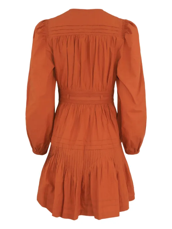 Ulla johnson orange store dress