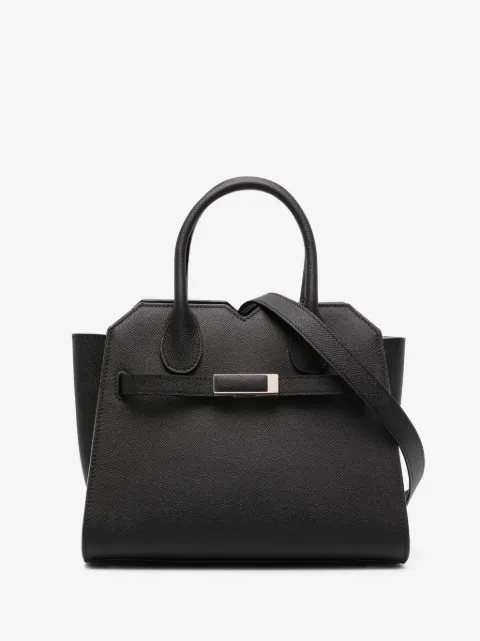 Valextra mini Milano leather tote bag