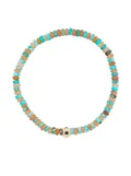 LUIS MORAIS 14kt yellow gold gemstone bead bracelet