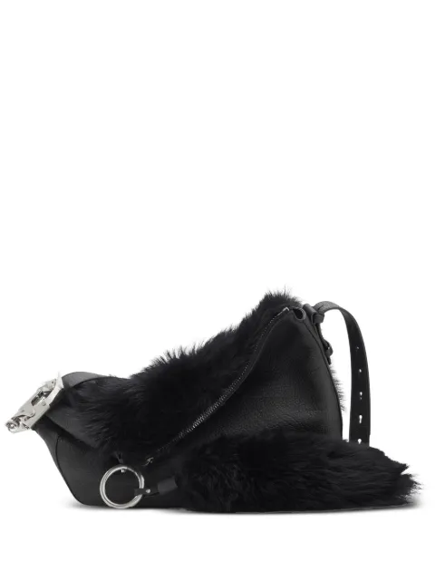 Burberry medium Knight leather bag