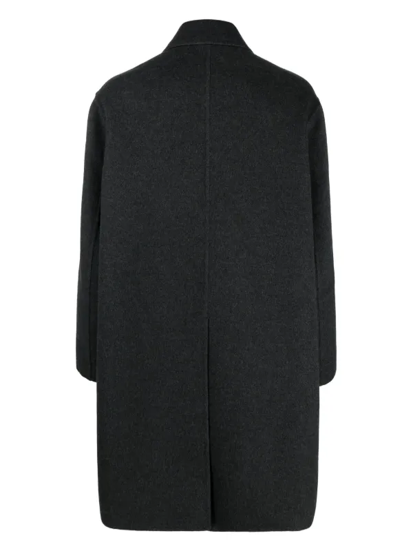 【送料&関税込】Fendi Cashmere Coat FENDI zip-up Cashmere Coat | Grey | FARFETCH ID