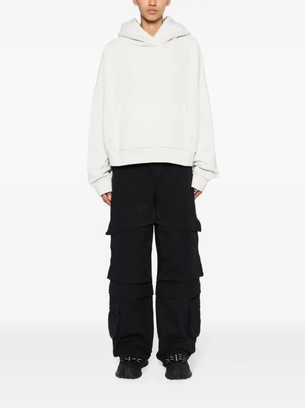 ボトムスその他 Entire Studios Wide black trousers in cotton ENTIRE STUDIOS Hard wide-leg Cotton Cargo Trousers | Blue