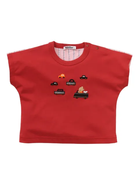 familiar playera bordada