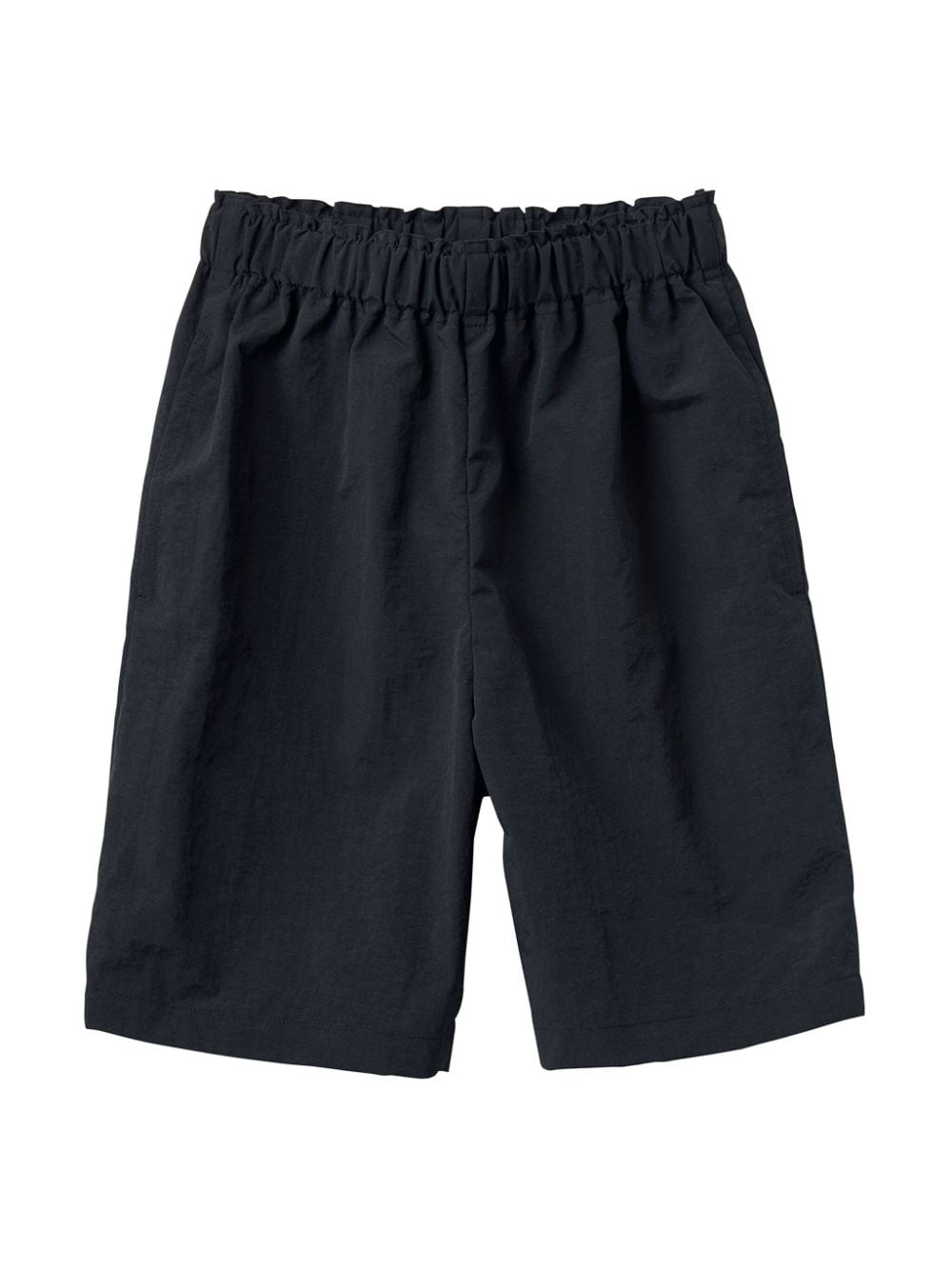Familiar Kids' Logo-print Slip-on Shorts In Black
