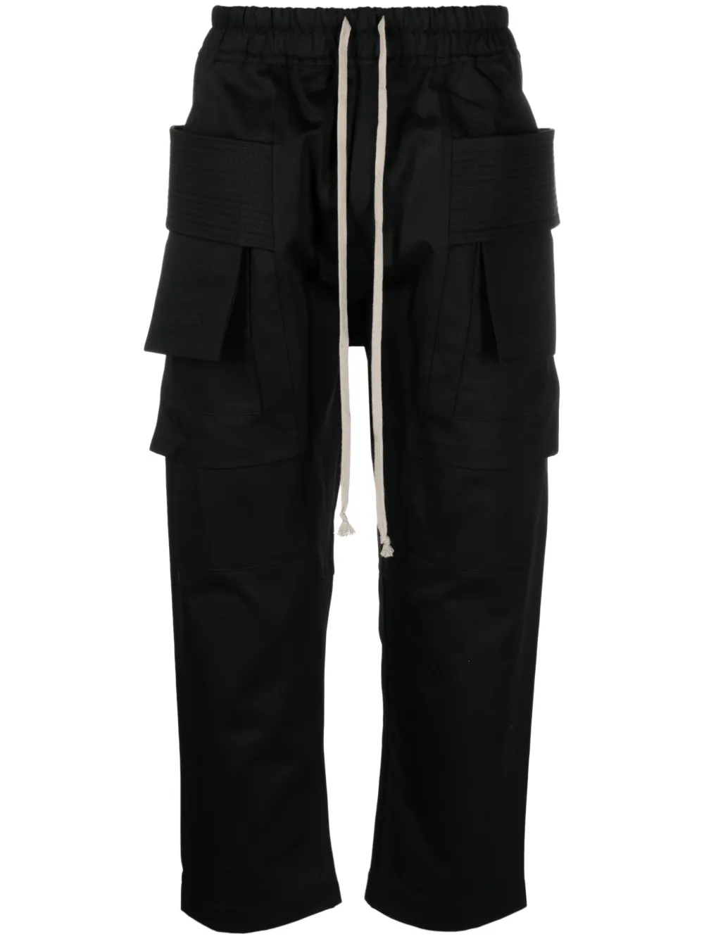 Rick Owens DRKSHDW cropped-leg Cargo Trousers - Farfetch