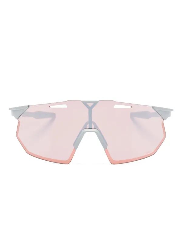 100% Eyewear HiPER shield-frame Sunglasses Grey FARFETCH
