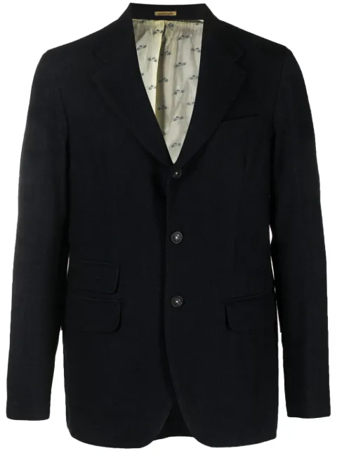 Massimo Alba single-breasted wool-blend blazer