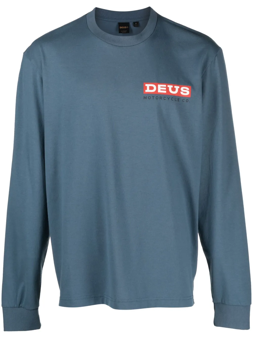 Deus Ex Machina T-shirt met logoprint Blauw