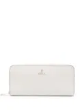 Furla Camelia logo-lettering leather wallet - White